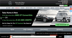 Desktop Screenshot of mercedesbenzsouthorlando.com