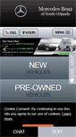 Mobile Screenshot of mercedesbenzsouthorlando.com