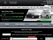 Tablet Screenshot of mercedesbenzsouthorlando.com